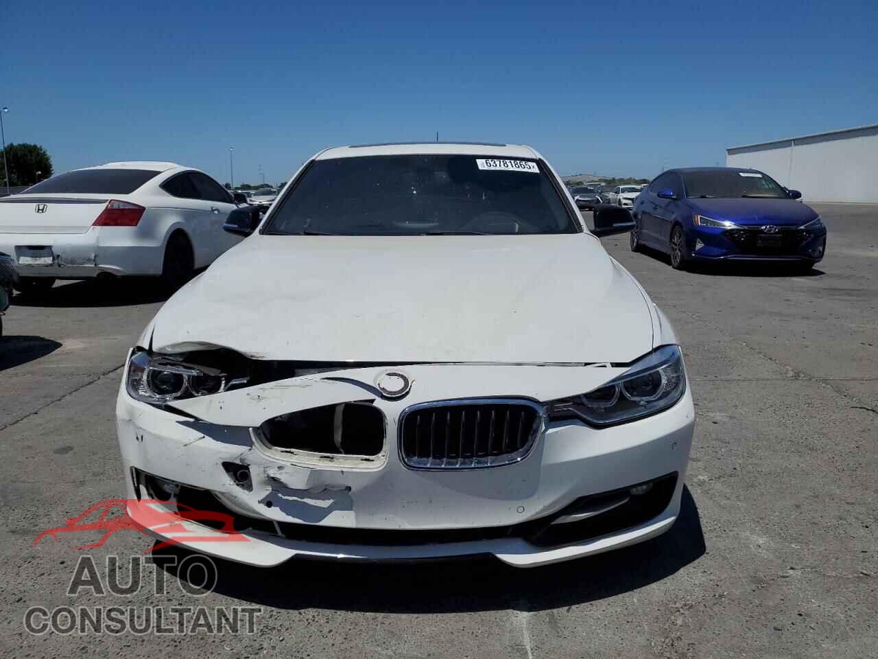 BMW 3 SERIES 2014 - WBA3A9C55EF477627