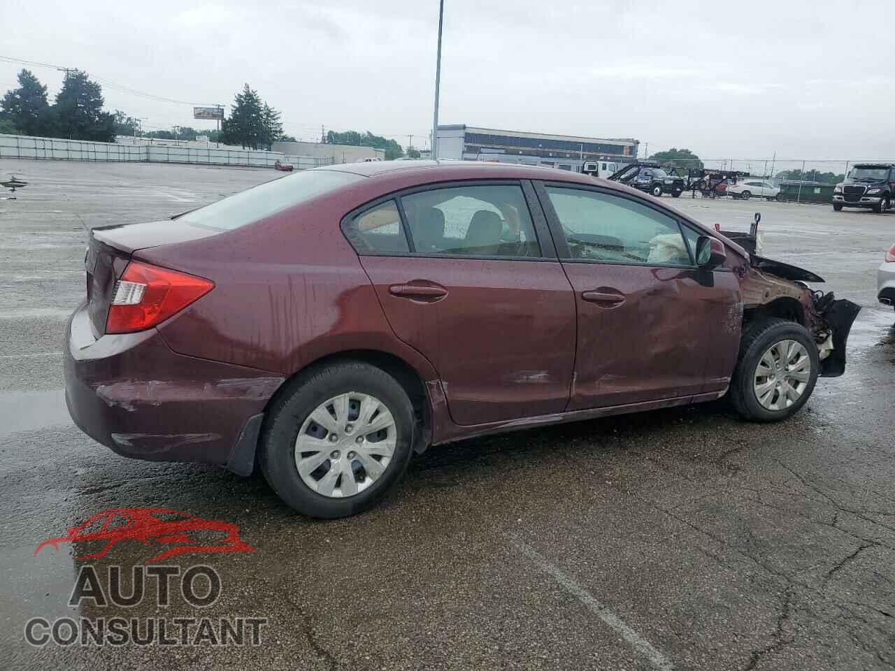 HONDA CIVIC 2012 - 2HGFB2F54CH533280