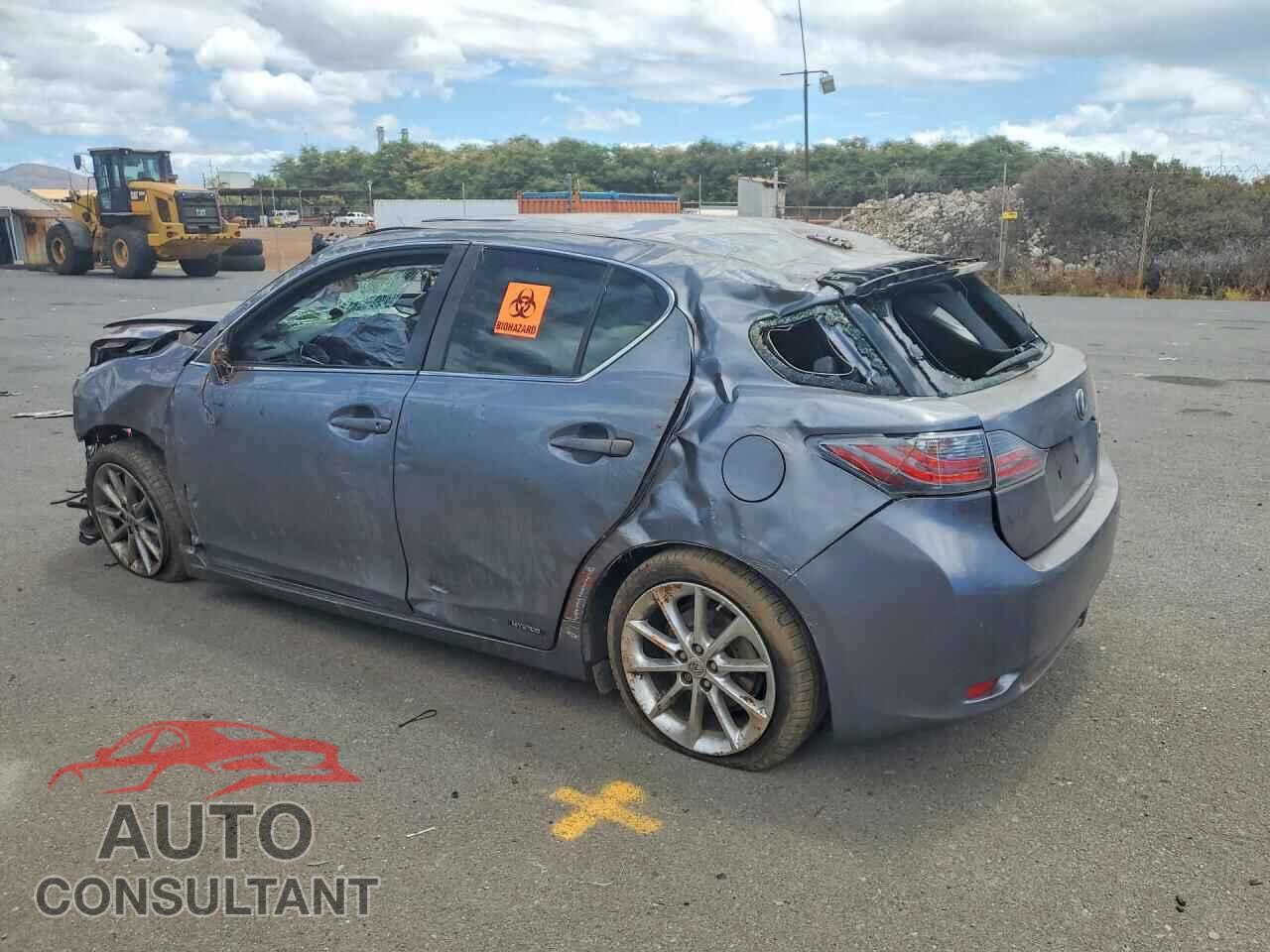 LEXUS CT 200 2012 - JTHKD5BH8C2103588