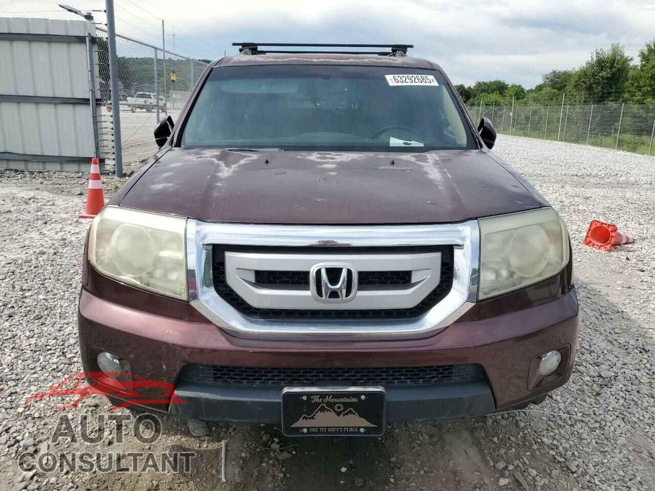 HONDA PILOT 2011 - 5FNYF3H5XBB013975