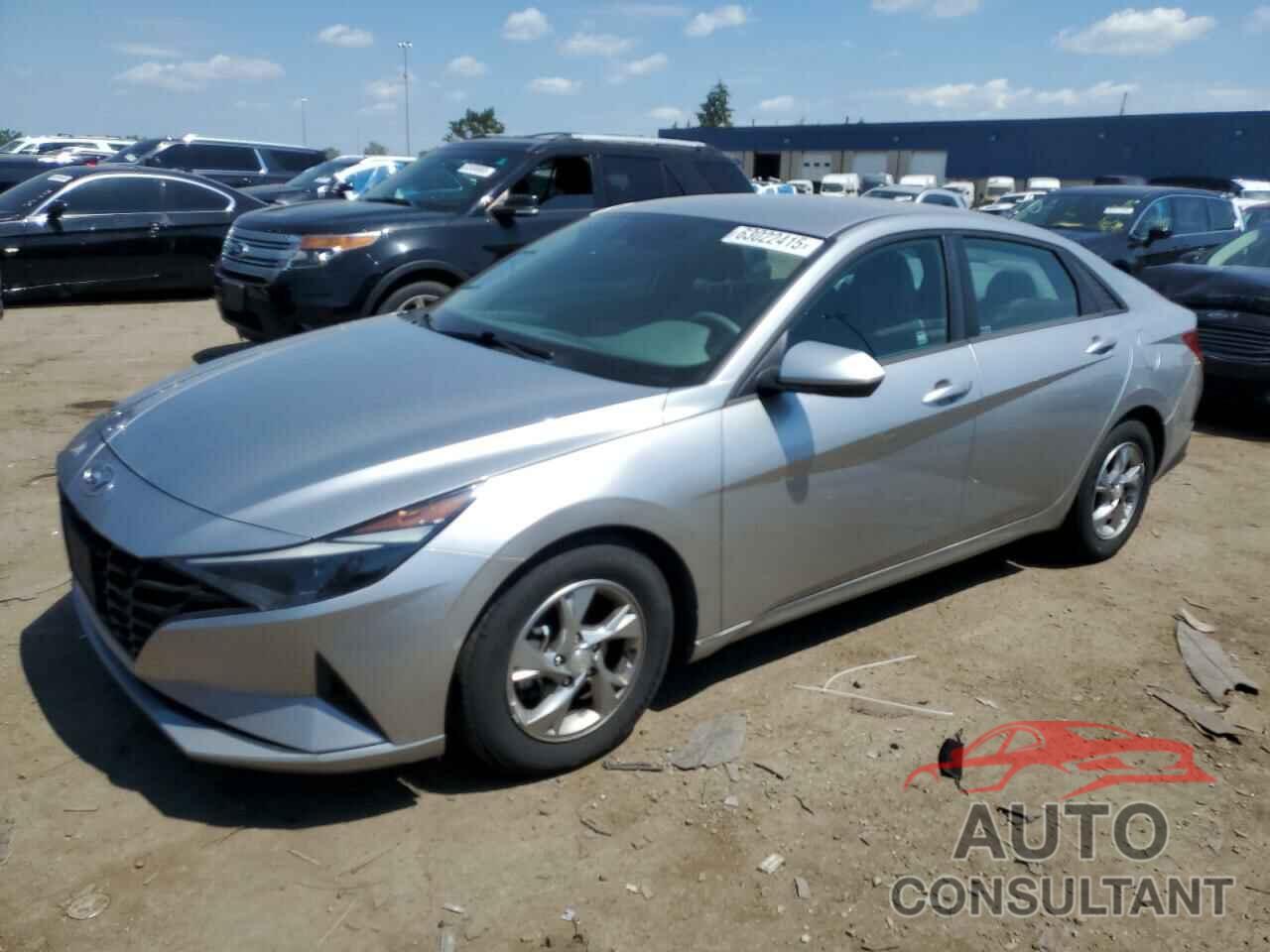 HYUNDAI ELANTRA 2021 - 5NPLL4AG6MH047176