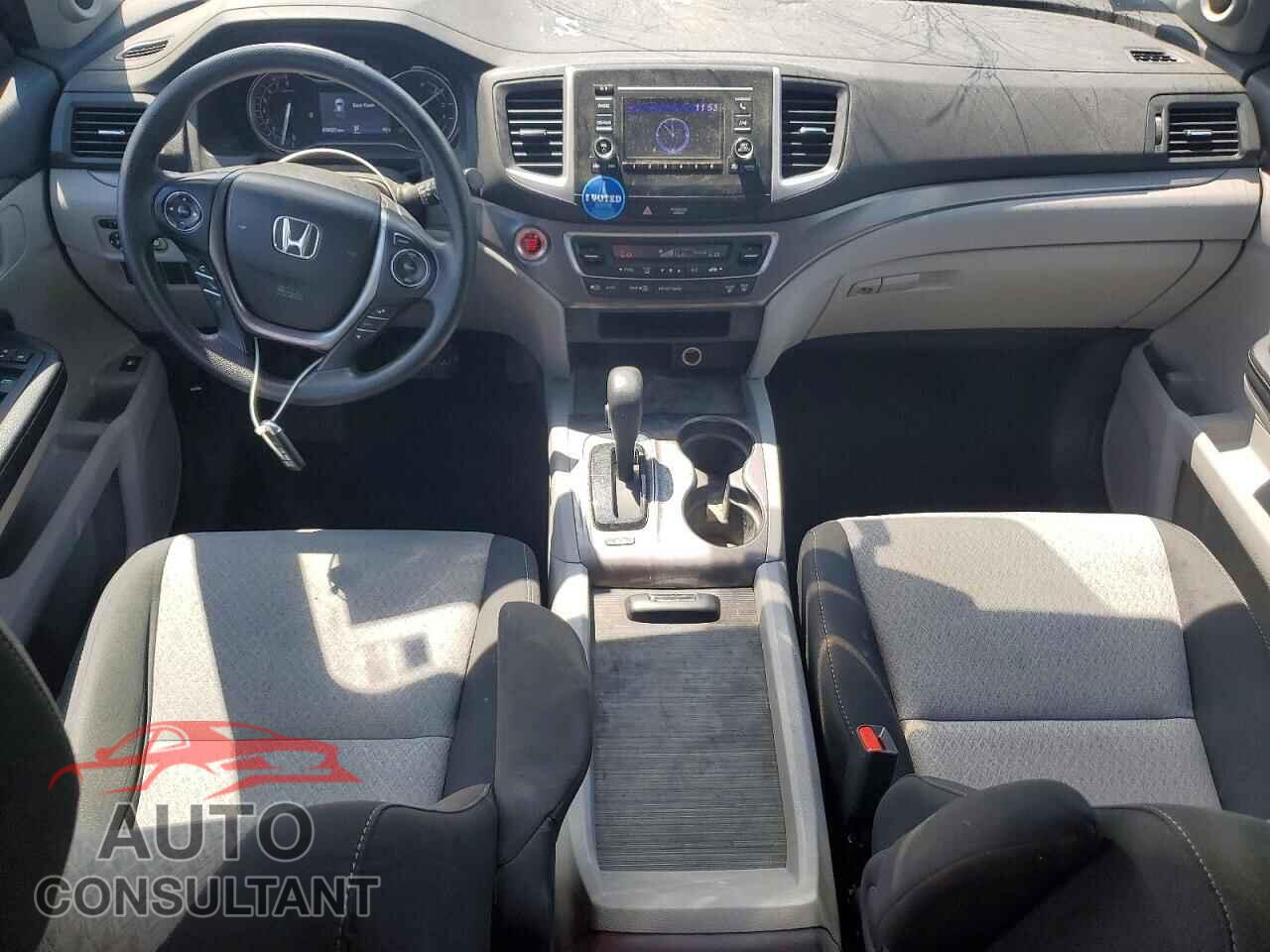 HONDA RIDGELINE 2017 - 5FPYK3F49HB016341