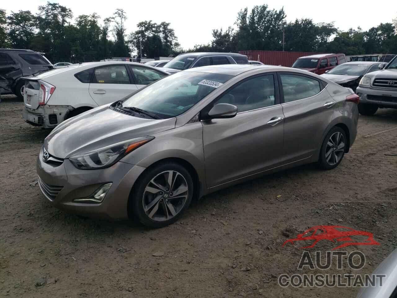 HYUNDAI ELANTRA 2014 - 5NPDH4AE7EH536207