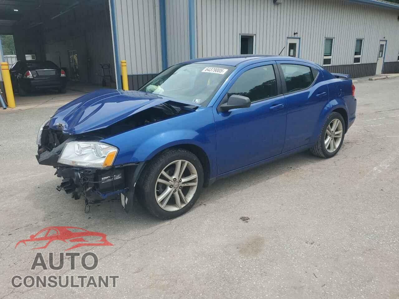 DODGE AVENGER 2012 - 1C3CDZAG2CN290769