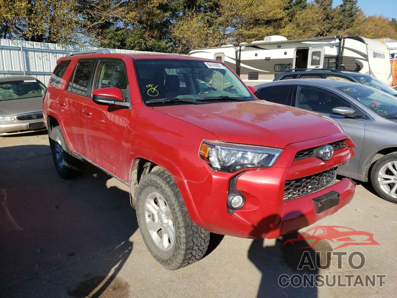 TOYOTA 4RUNNER 2016 - JTEBU5JR3G5331560