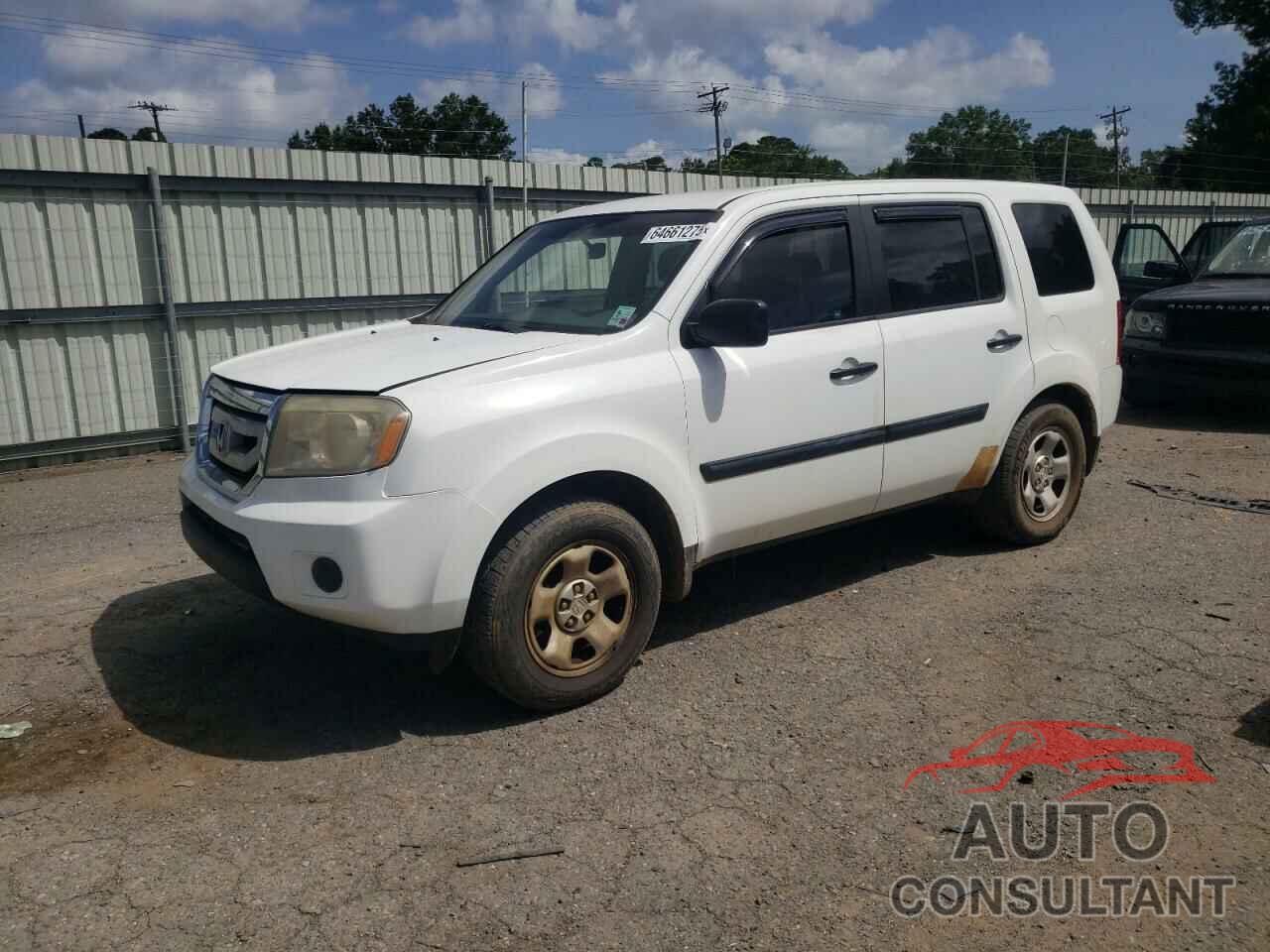 HONDA PILOT 2009 - 5FNYF382X9B021266