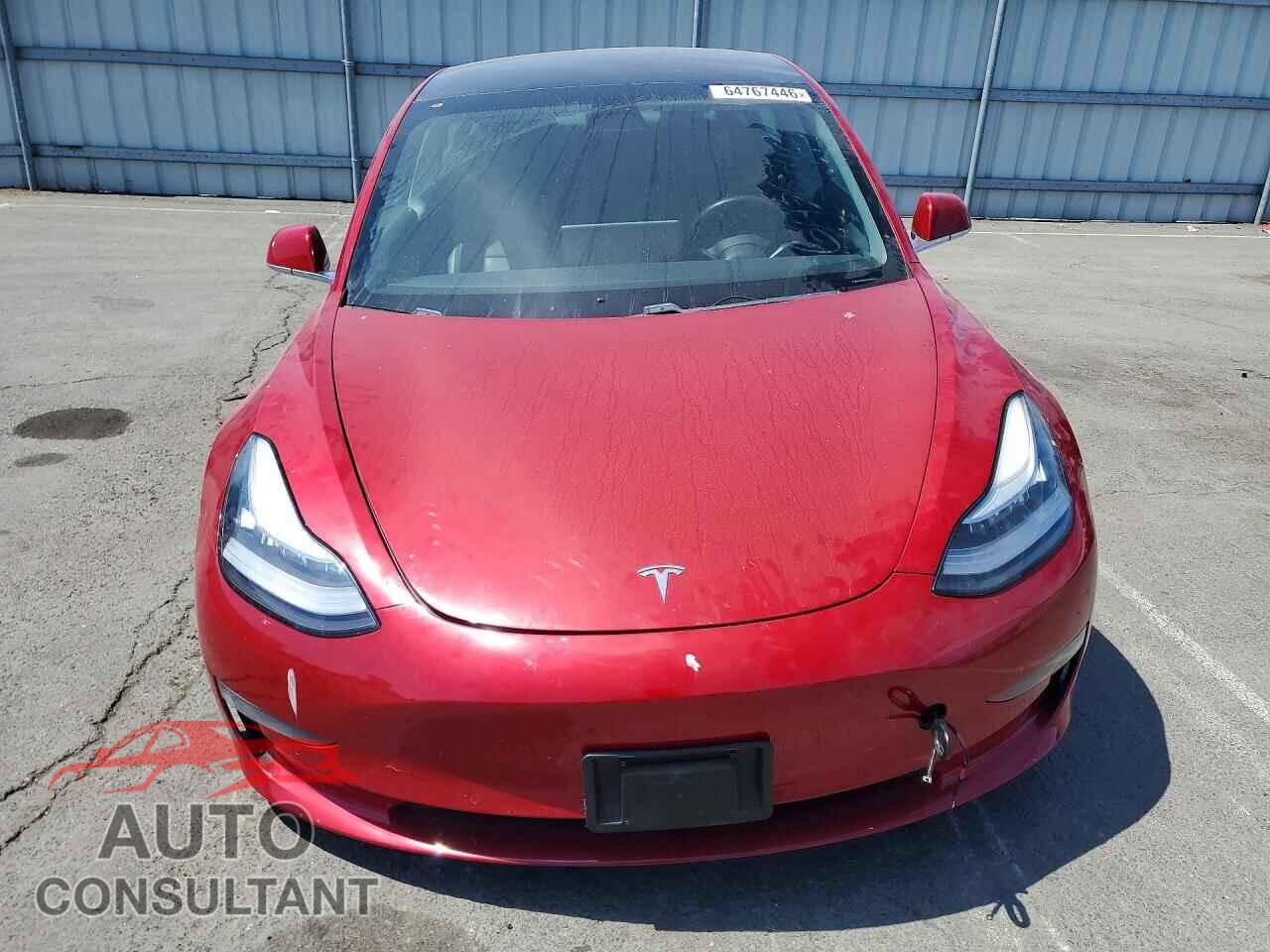 TESLA MODEL 3 2019 - 5YJ3E1EA9KF308570