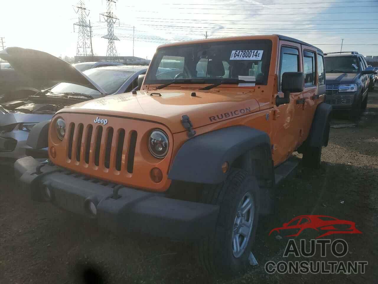 JEEP WRANGLER 2013 - 1C4BJWKG4DL508575