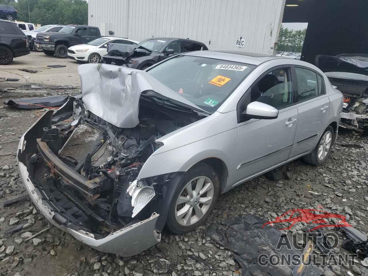 NISSAN SENTRA 2012 - 3N1AB6AP2CL724876
