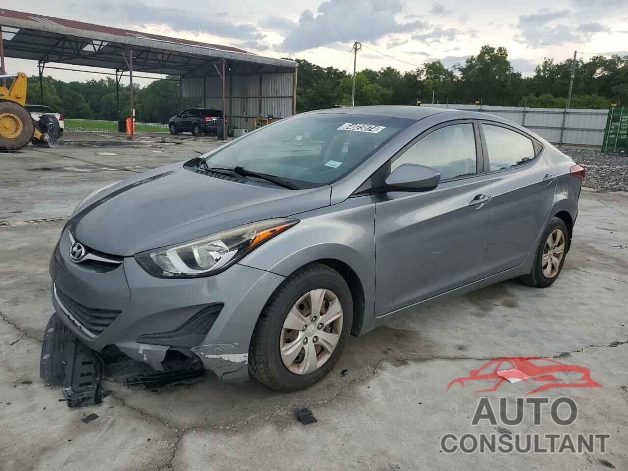 HYUNDAI ELANTRA 2016 - KMHDH4AE4GU619730