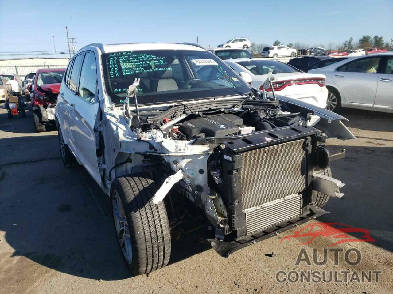BMW X3 2016 - 5UXWX9C56G0D83522