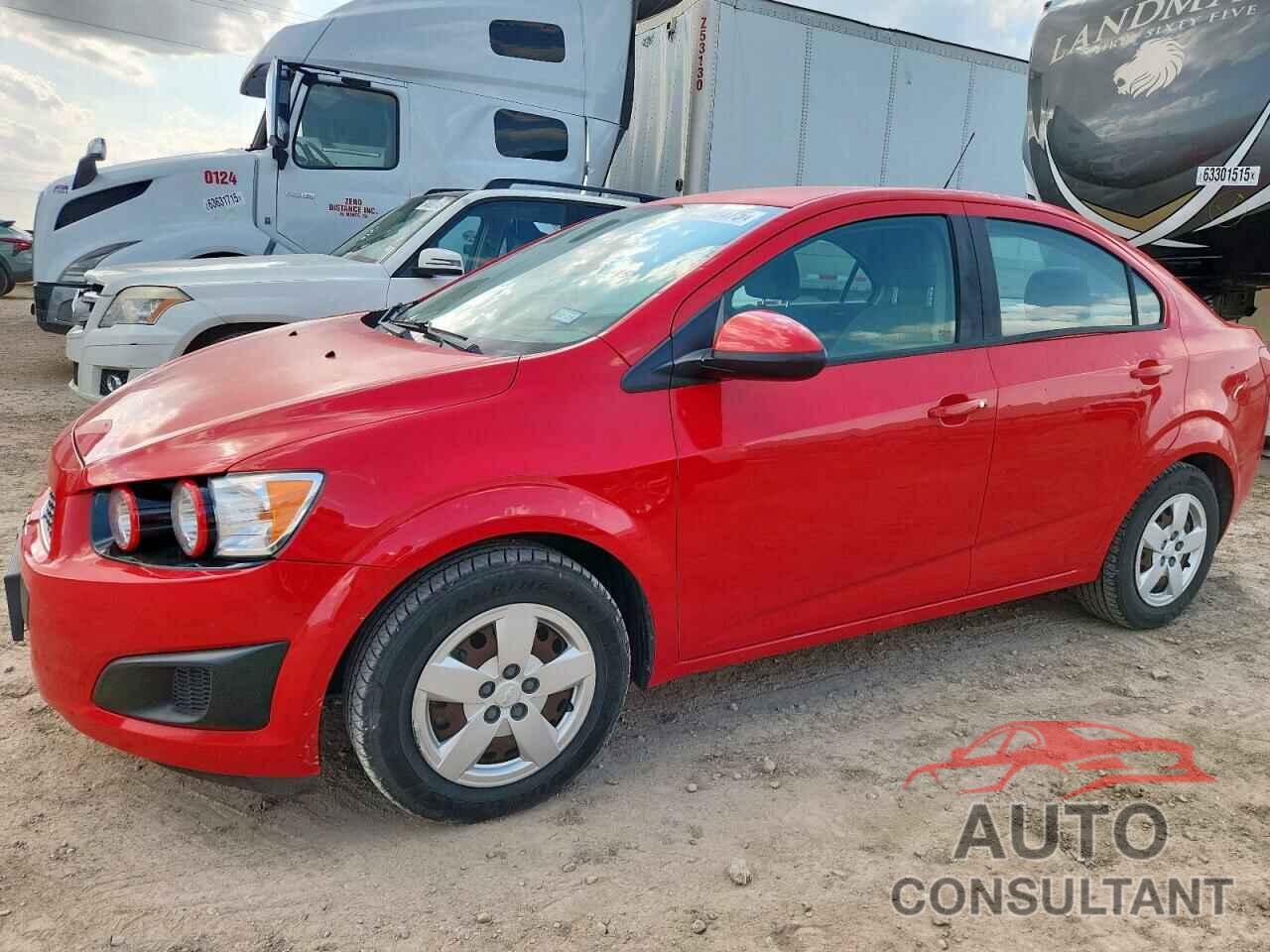 CHEVROLET SONIC 2015 - 1G1JA5SH9F4199979