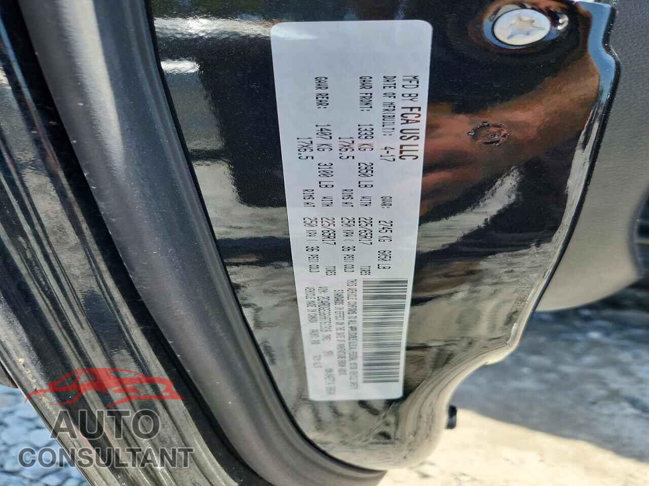 DODGE CARAVAN 2017 - 2C4RDGEG6HR761319
