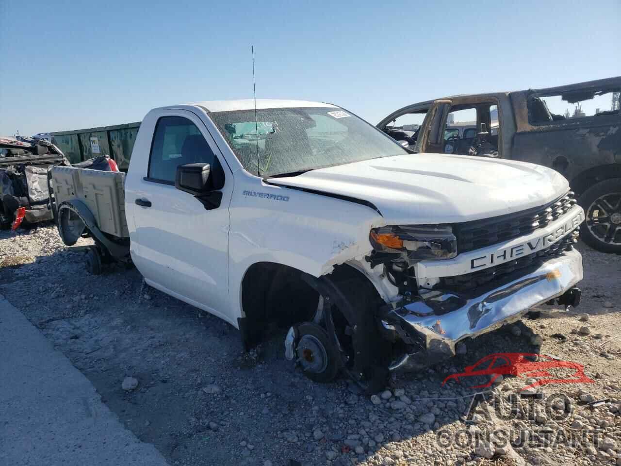 CHEVROLET SILVERADO 2021 - 3GCNWAEF1MG361164
