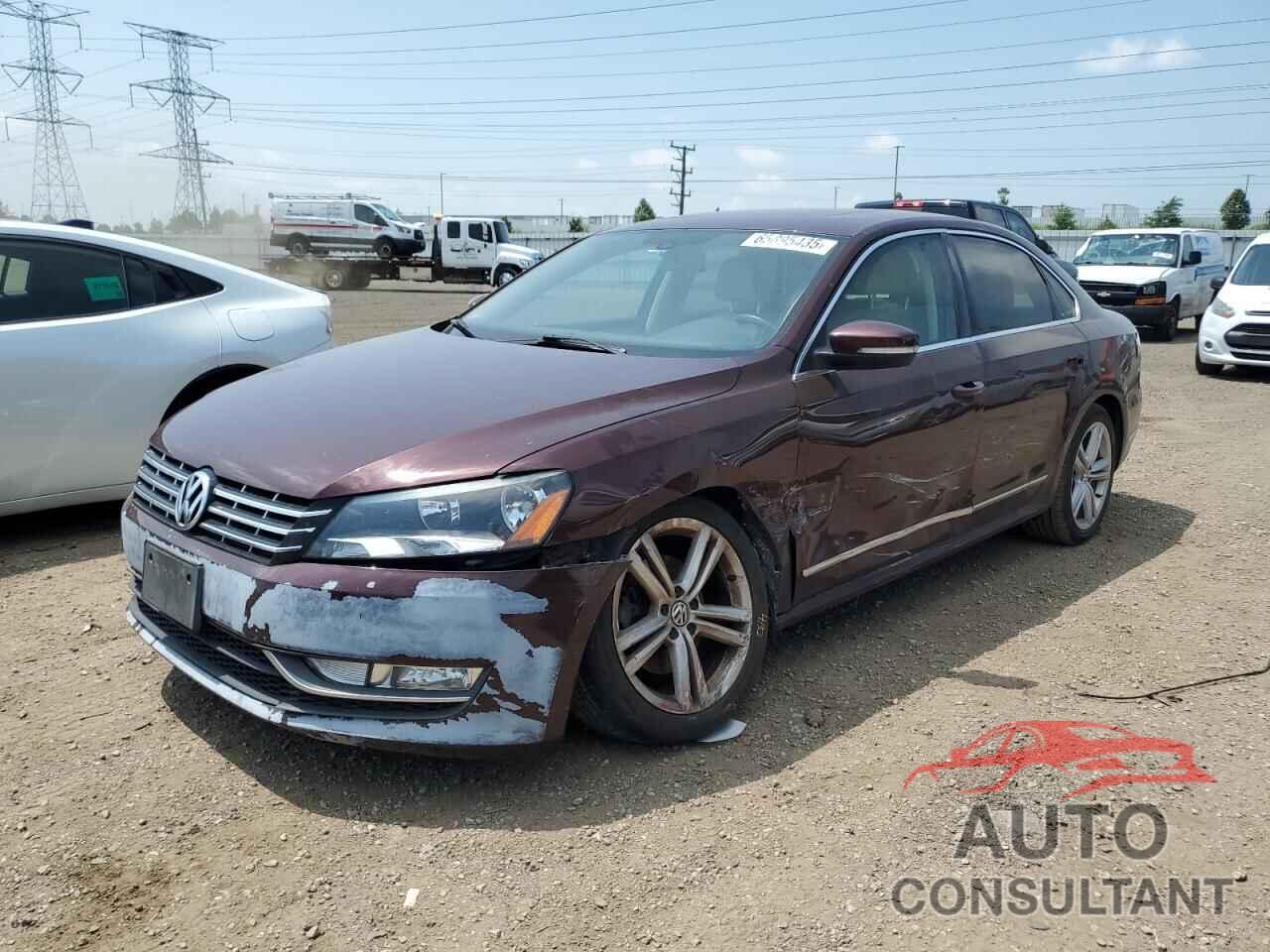 VOLKSWAGEN PASSAT 2013 - 1VWBN7A34DC096020