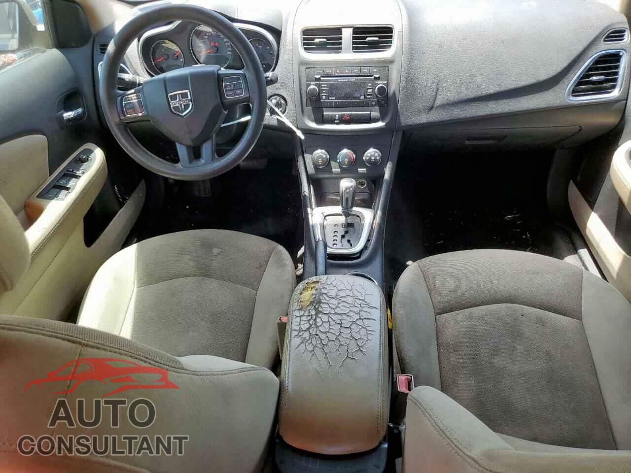 DODGE AVENGER 2012 - 1C3CDZAG0CN254997