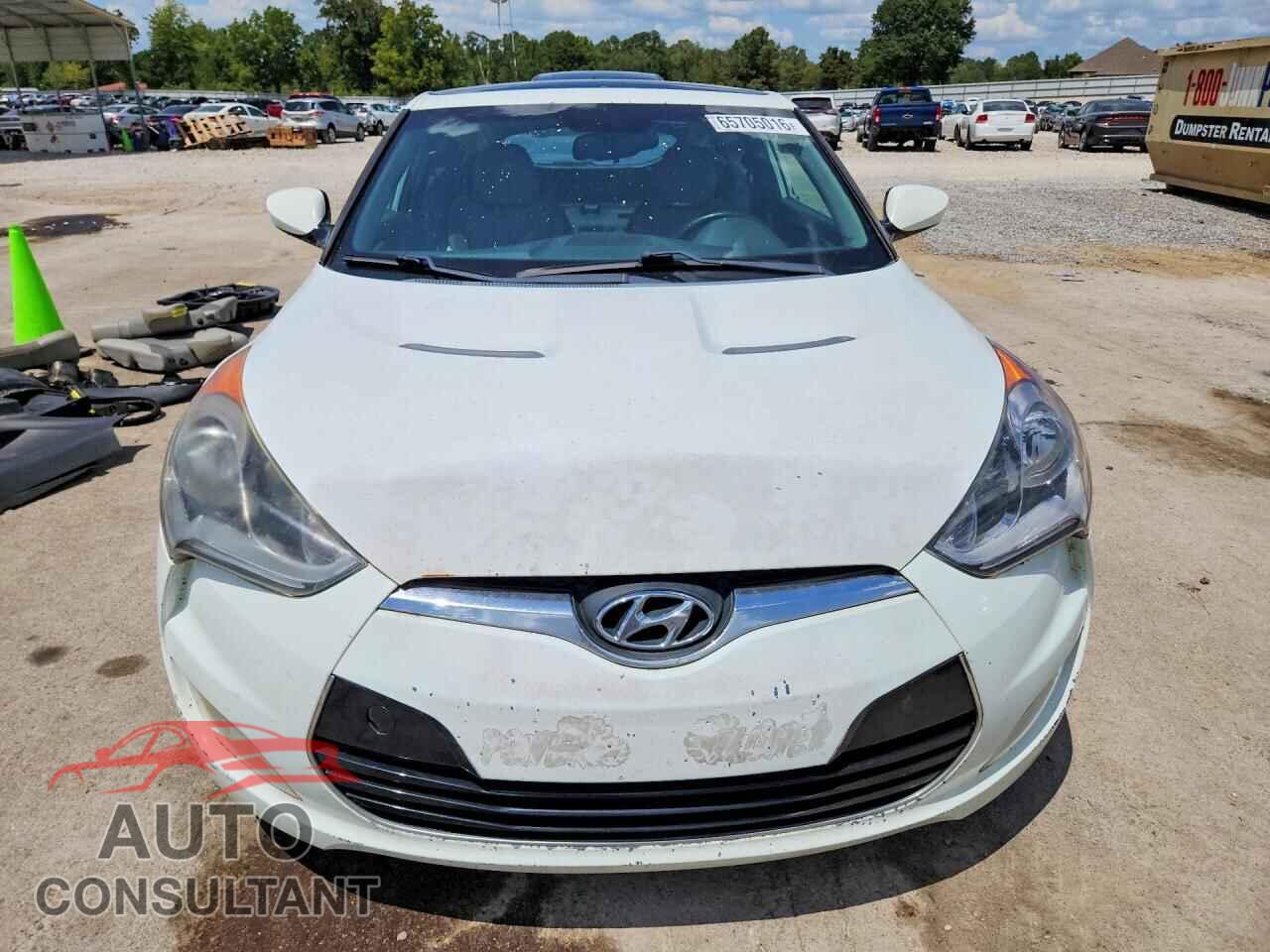 HYUNDAI VELOSTER 2013 - KMHTC6AD5DU149202