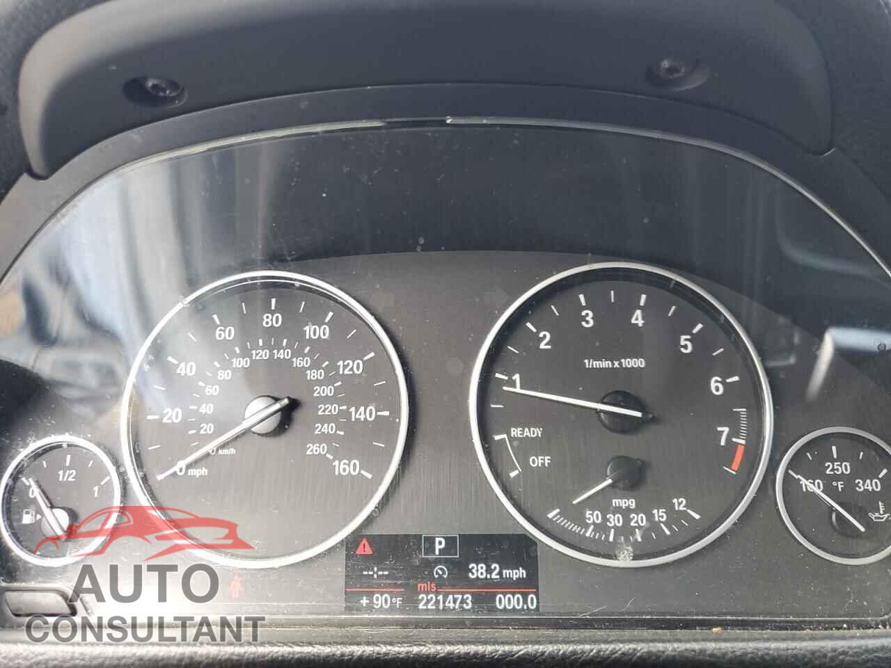 BMW 3 SERIES 2013 - WBA3A5C56DF354443