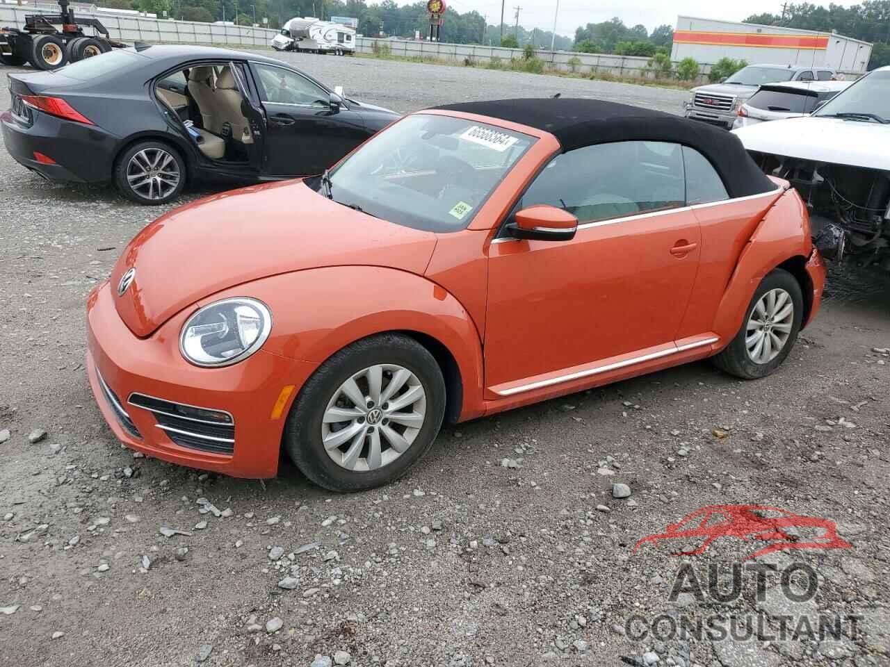 VOLKSWAGEN BEETLE 2017 - 3VW517AT3HM817604