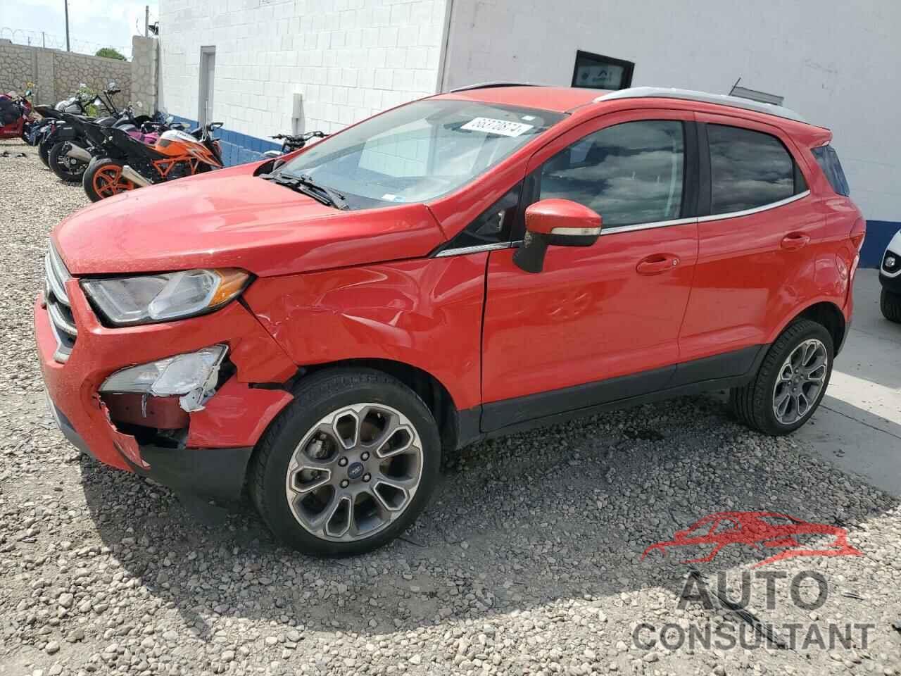 FORD ECOSPORT 2019 - MAJ6S3KLXKC251578