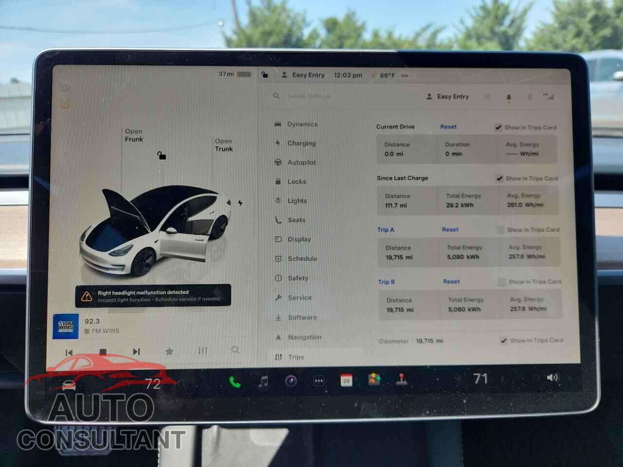 TESLA MODEL 3 2023 - 5YJ3E1EA0PF511970