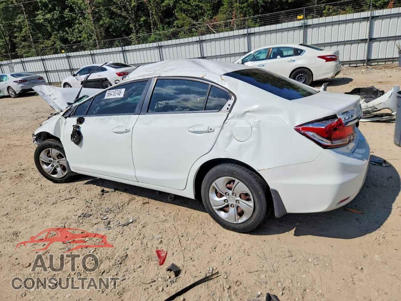 HONDA CIVIC 2013 - 19XFB2F57DE069302