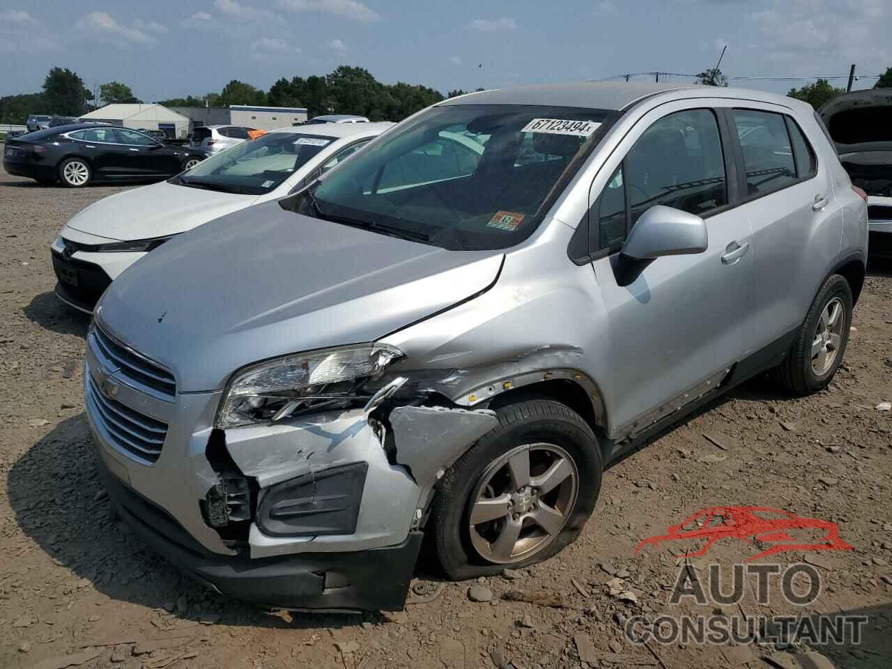 CHEVROLET TRAX 2016 - KL7CJNSBXGB534320