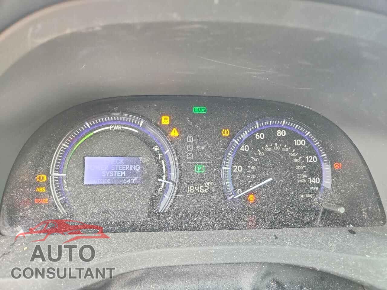 LEXUS HS 2010 - JTHBB1BA5A2002944