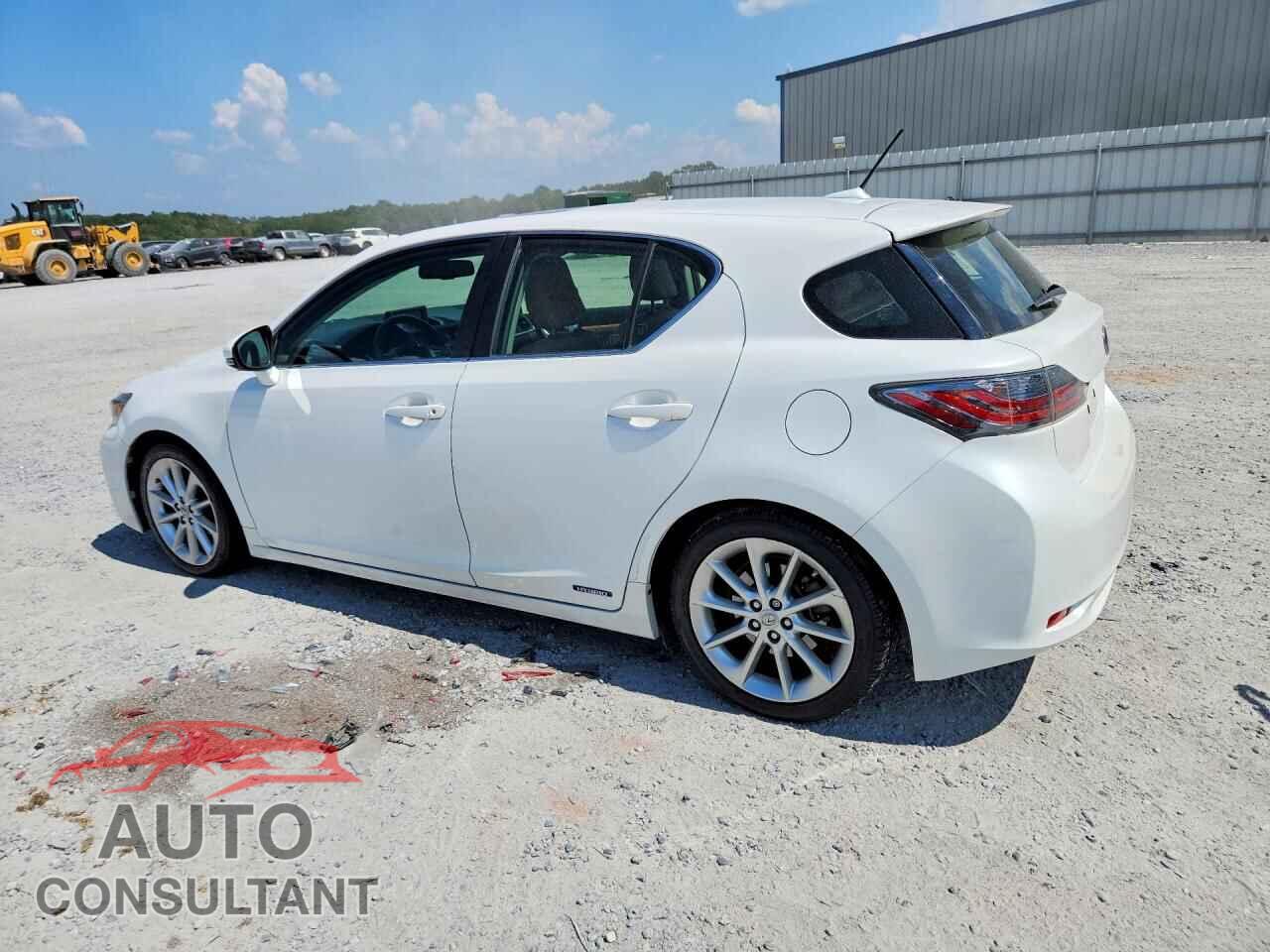 LEXUS CT 200 2012 - JTHKD5BHXC2093260