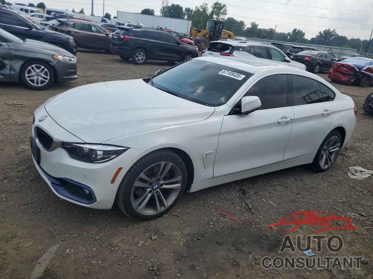BMW 4 SERIES 2019 - WBA4J3C59KBL07338