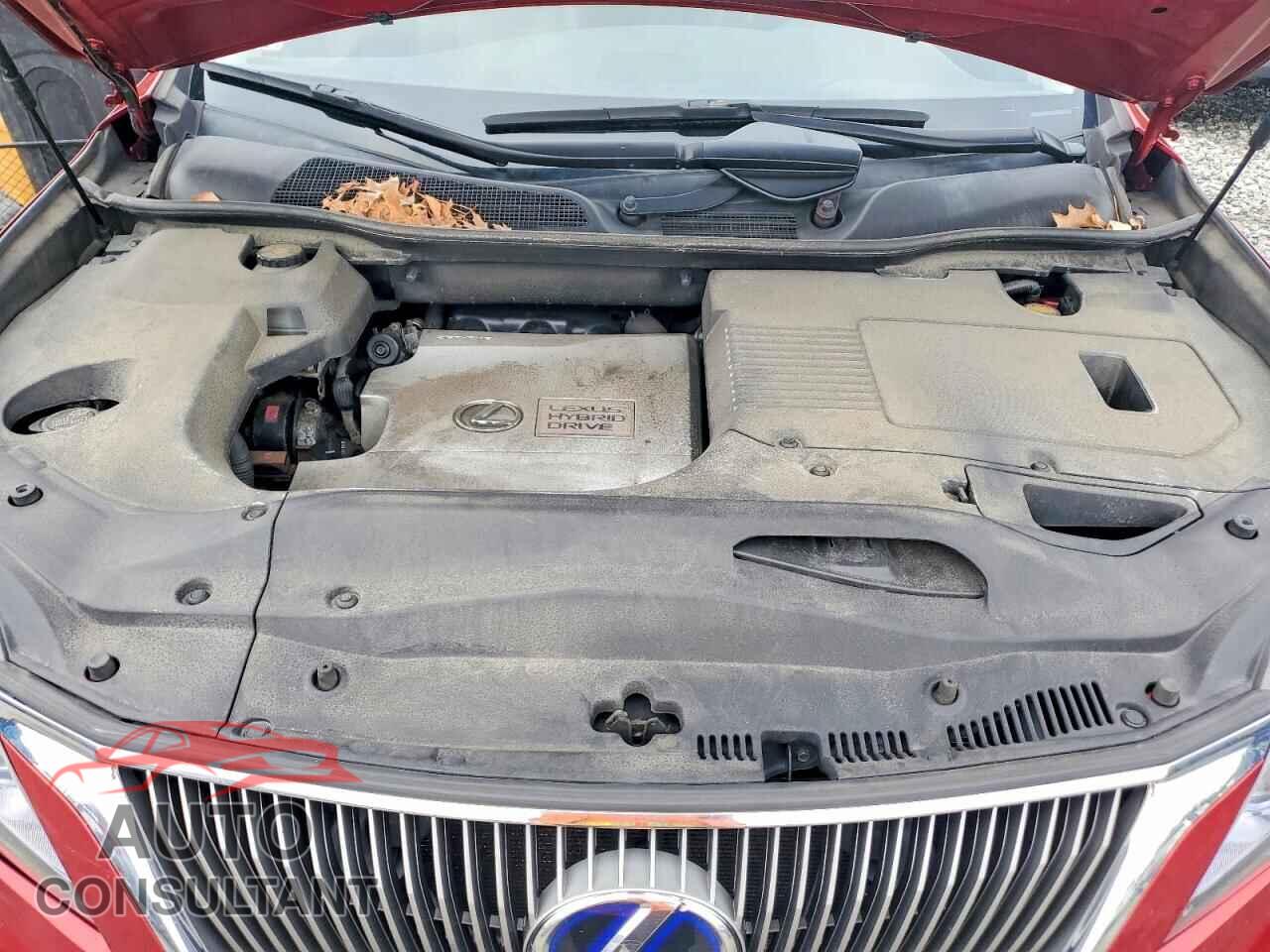 LEXUS RX450 2010 - JTJBC1BA0A2017606