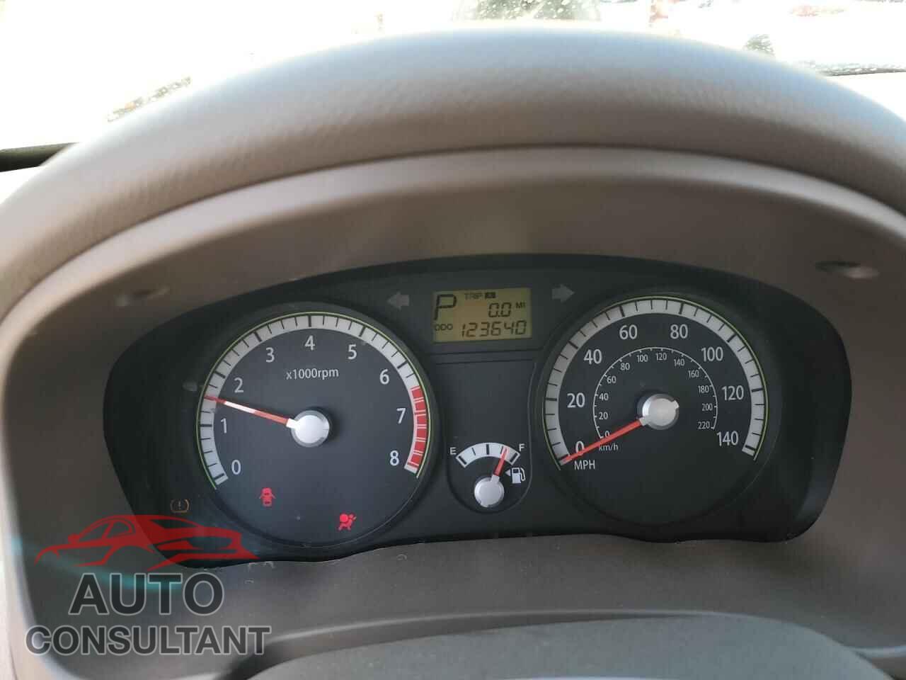 KIA RIO 2009 - KNADE223796500380