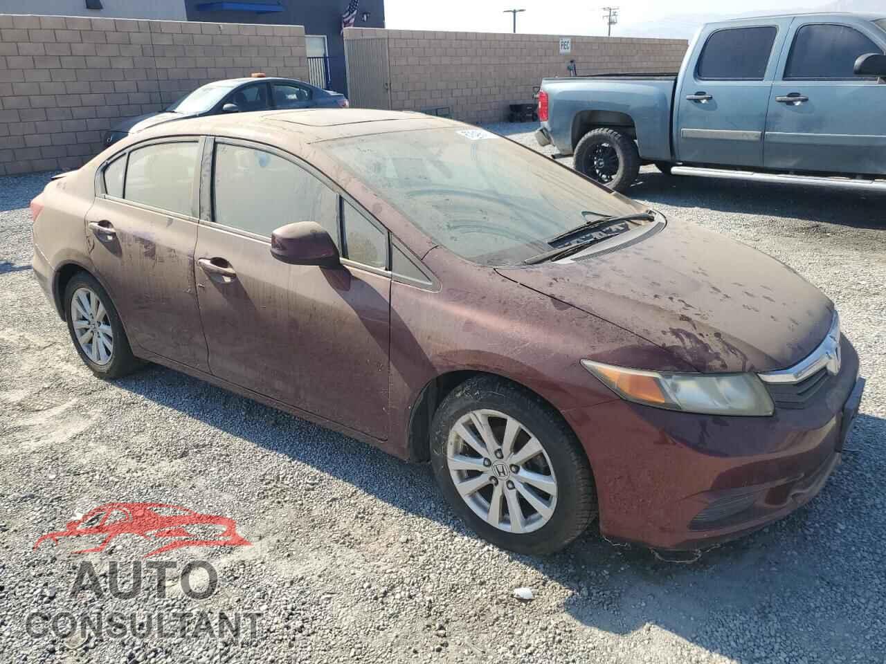 HONDA CIVIC 2012 - 19XFB2F99CE364726