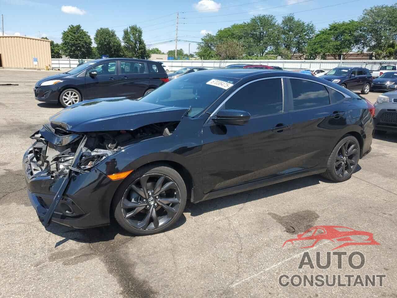 HONDA CIVIC 2019 - 19XFC2F87KE210681