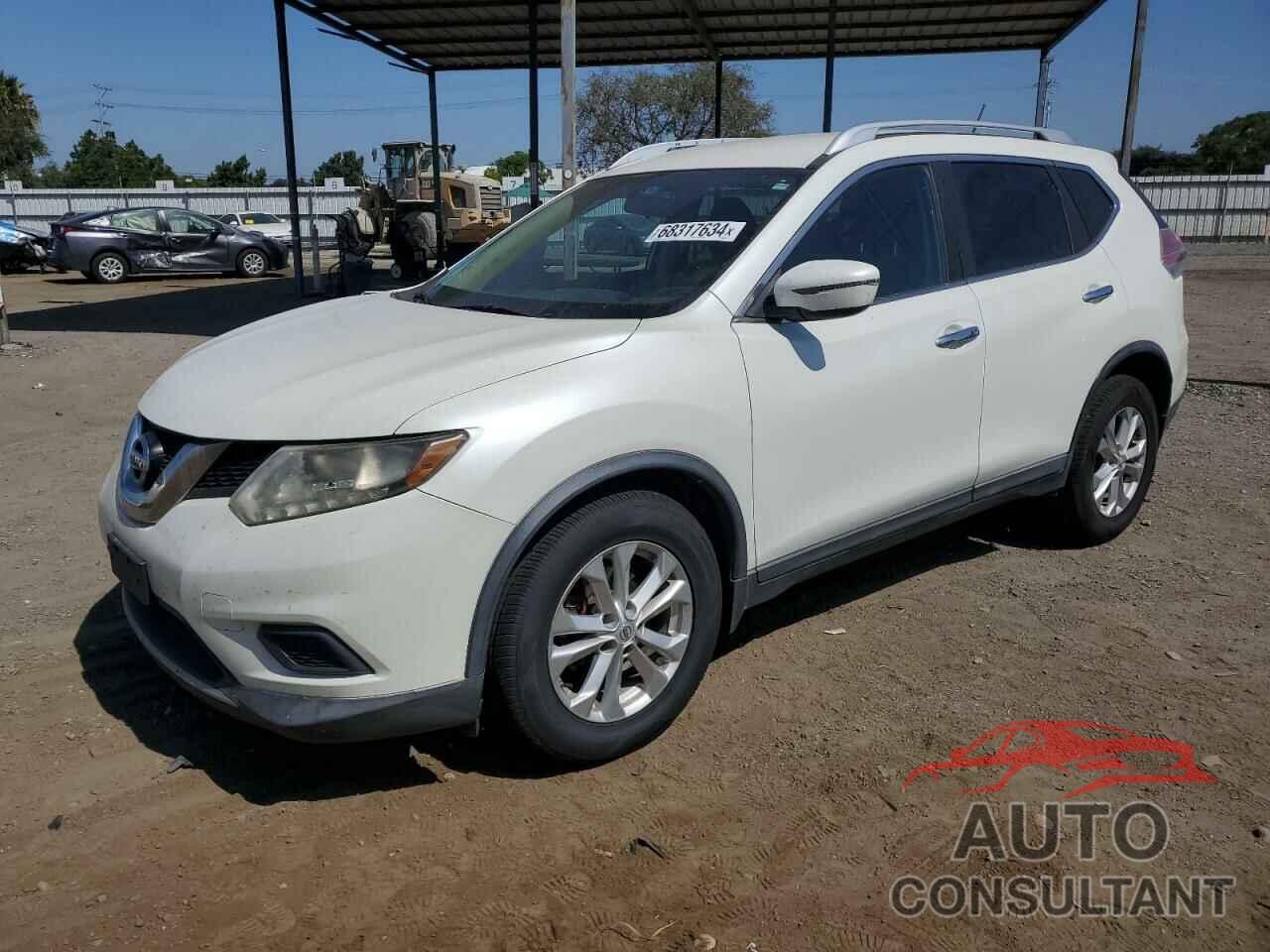 NISSAN ROGUE 2016 - KNMAT2MT0GP708357