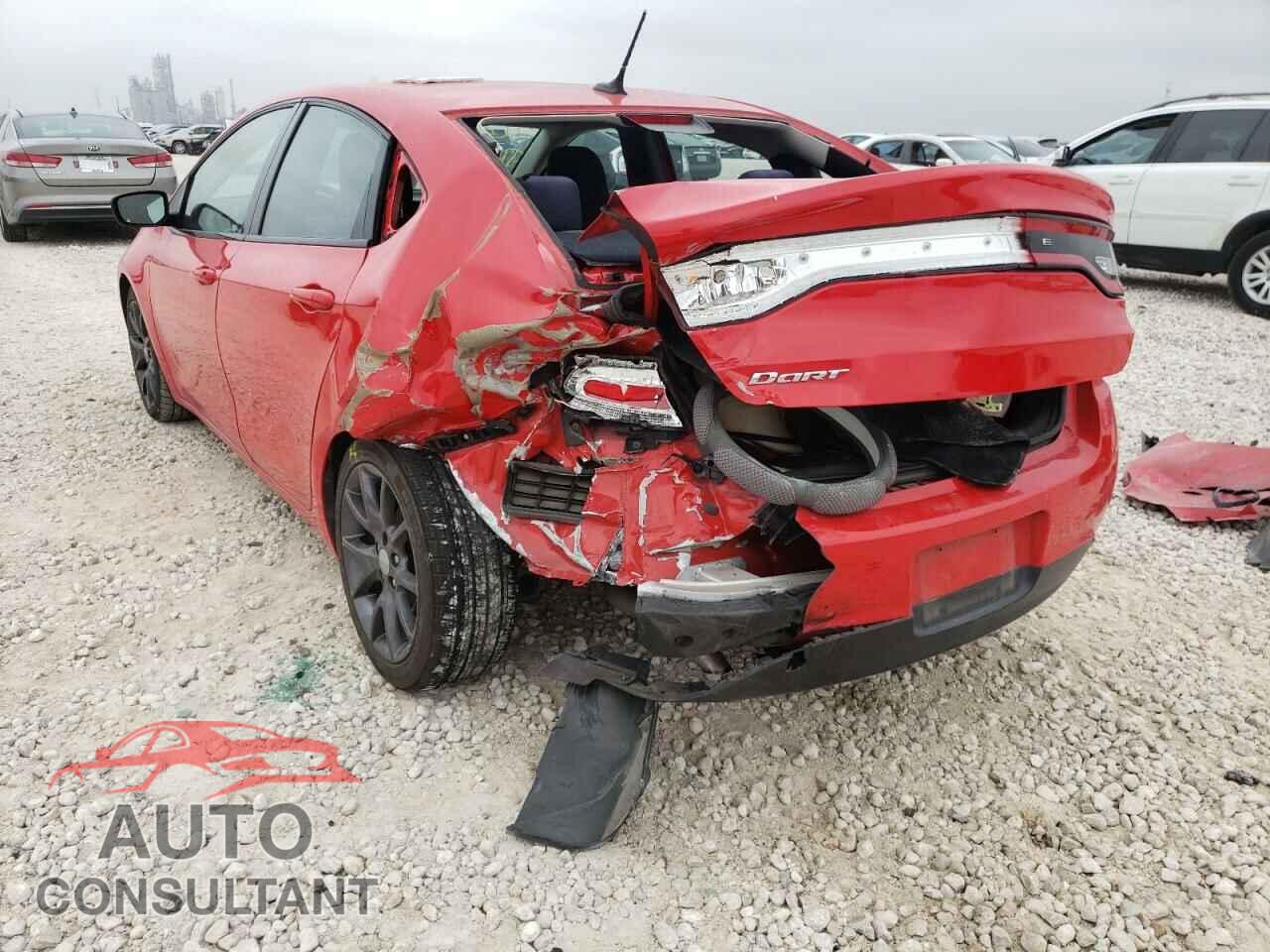 DODGE DART 2016 - 1C3CDFAA7GD625563