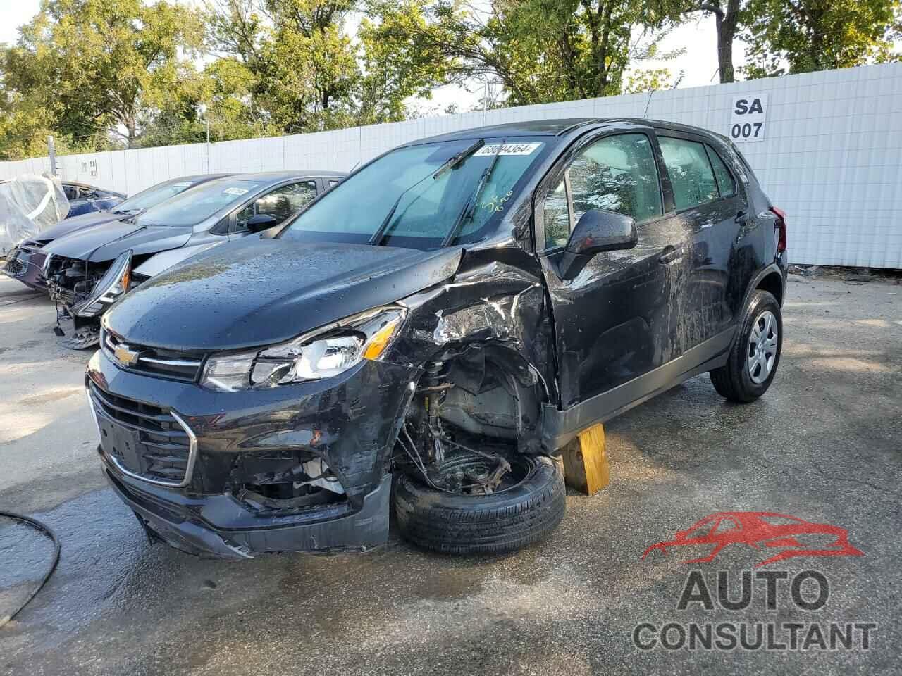 CHEVROLET TRAX 2017 - 3GNCJKSB1HL240197