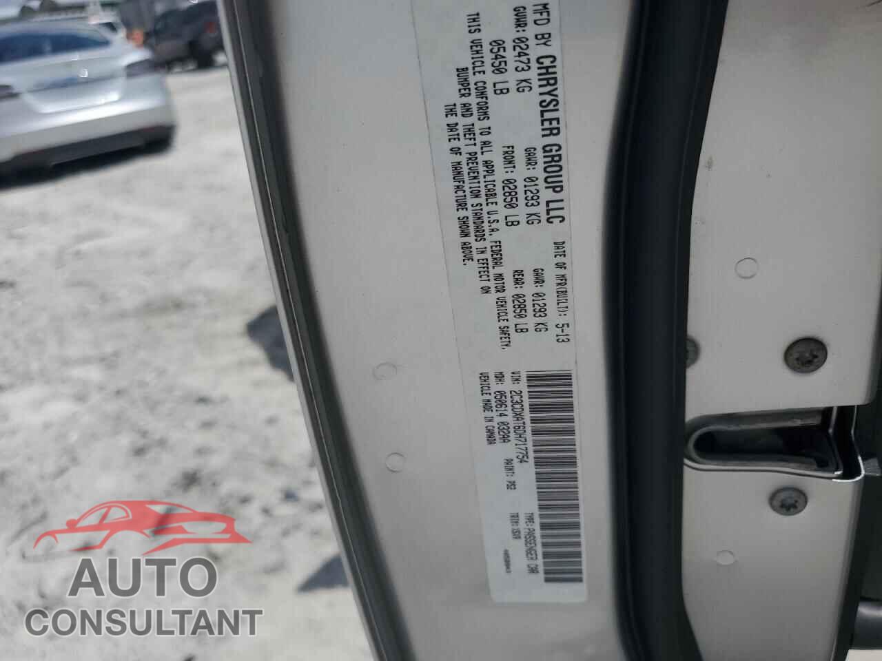DODGE CHARGER 2013 - 2C3CDXAT6DH717754