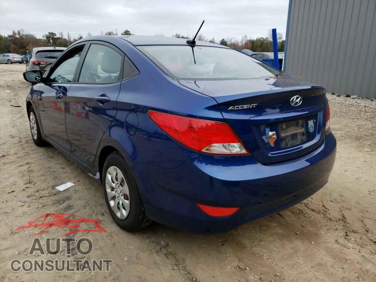 HYUNDAI ACCENT 2016 - KMHCT4AE5GU040059