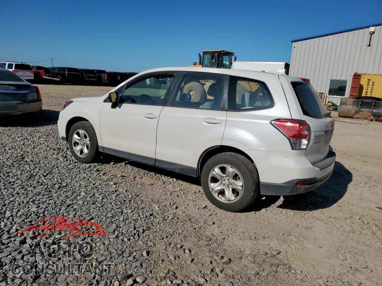 SUBARU FORESTER 2018 - JF2SJAAC5JG528129