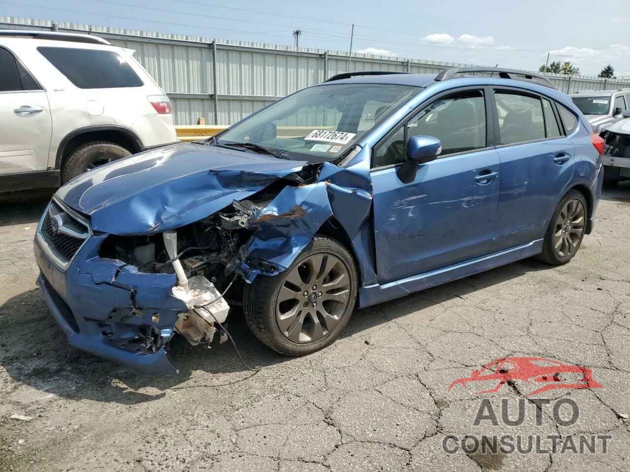 SUBARU IMPREZA 2016 - JF1GPAP63G8331196