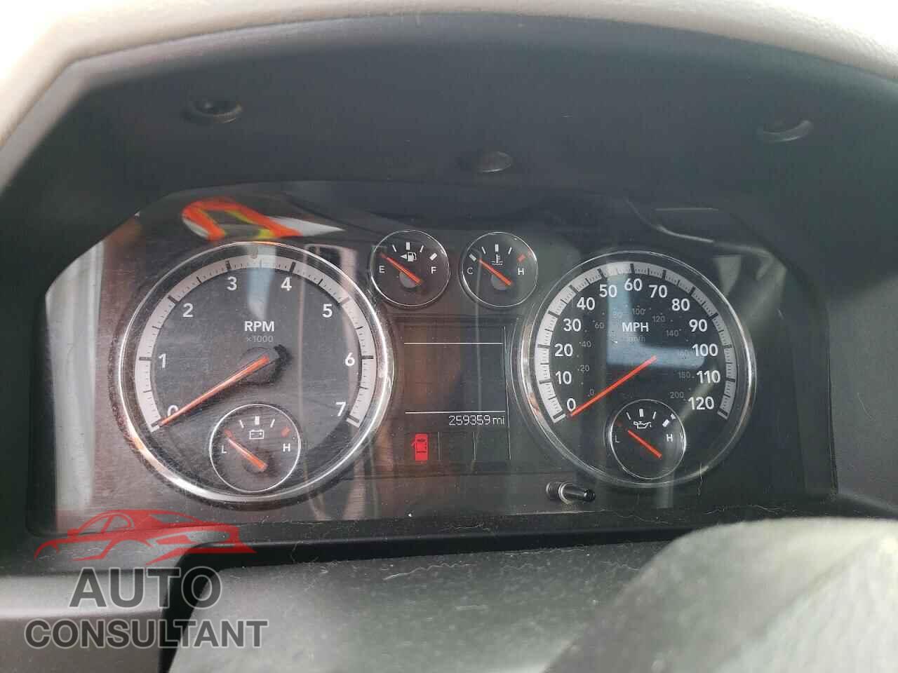 DODGE RAM 2500 2011 - 3D7TP2CTXBG636133