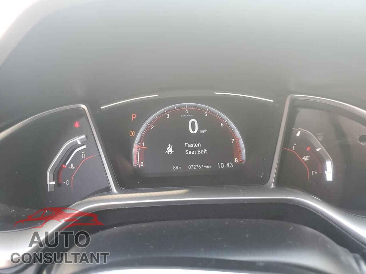 HONDA CIVIC 2019 - 2HGFC2F87KH575982