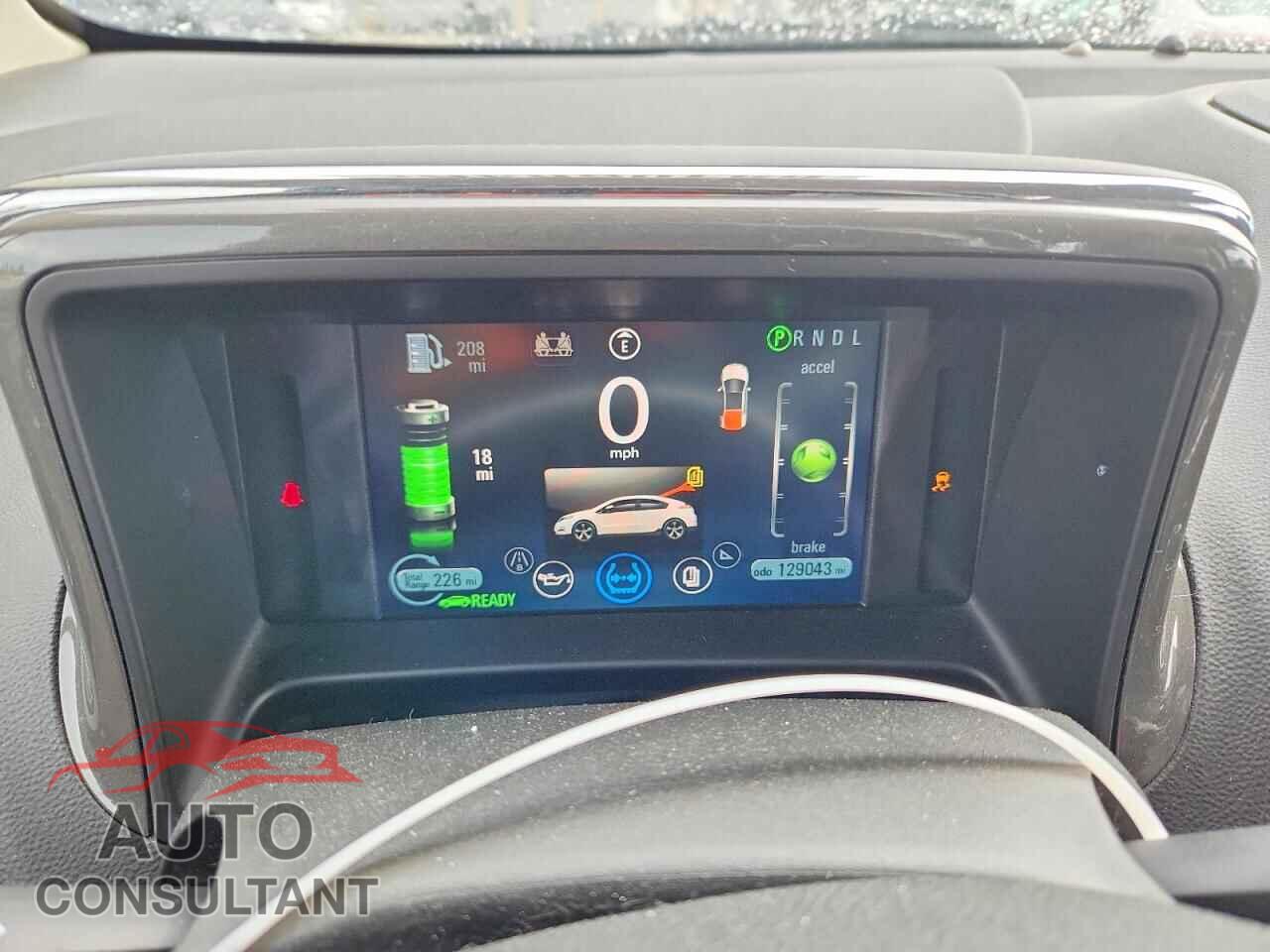 CHEVROLET VOLT 2012 - 1G1RF6E48CU123829