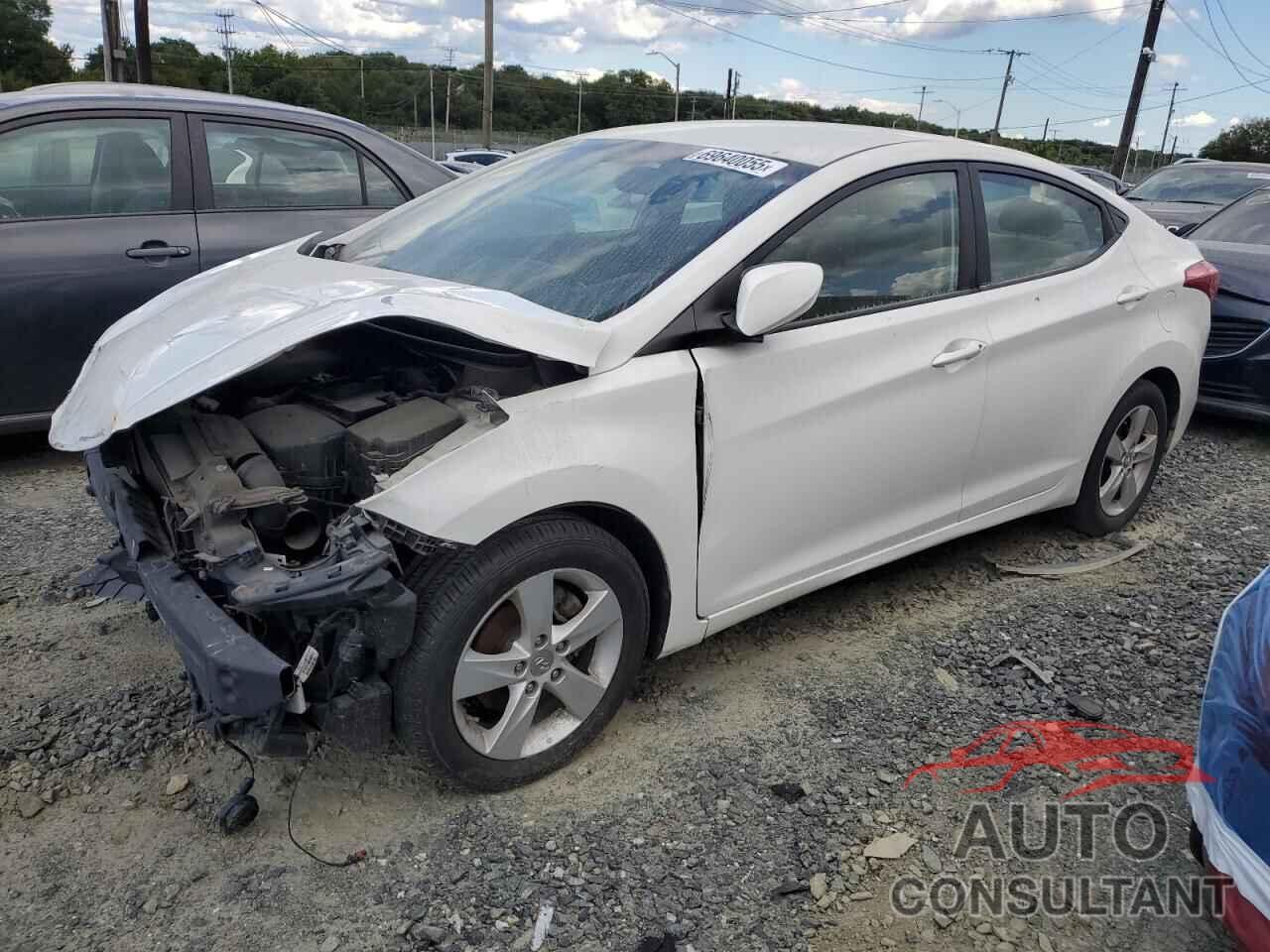 HYUNDAI ELANTRA 2012 - 5NPDH4AE9CH069353