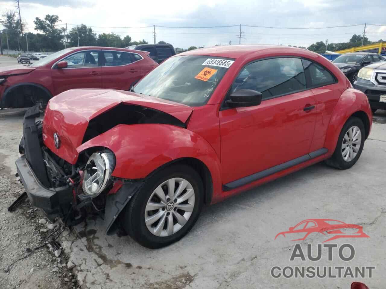 VOLKSWAGEN BEETLE 2013 - 3VWFP7AT0DM633248