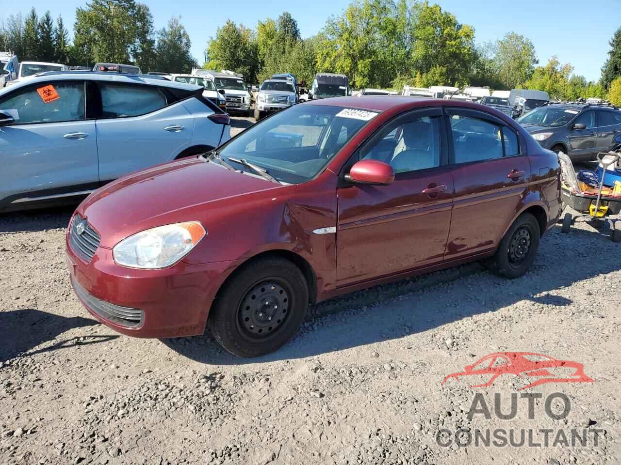 HYUNDAI ACCENT 2010 - KMHCN4AC1AU425408
