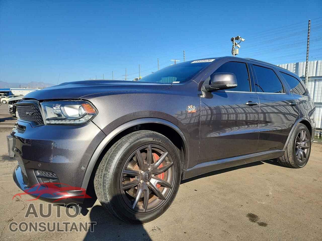 DODGE DURANGO 2018 - 1C4SDJGJ7JC202125
