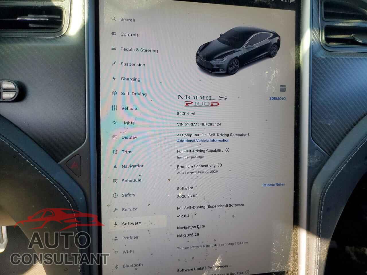 TESLA MODEL S 2018 - 5YJSA1E48JF295424