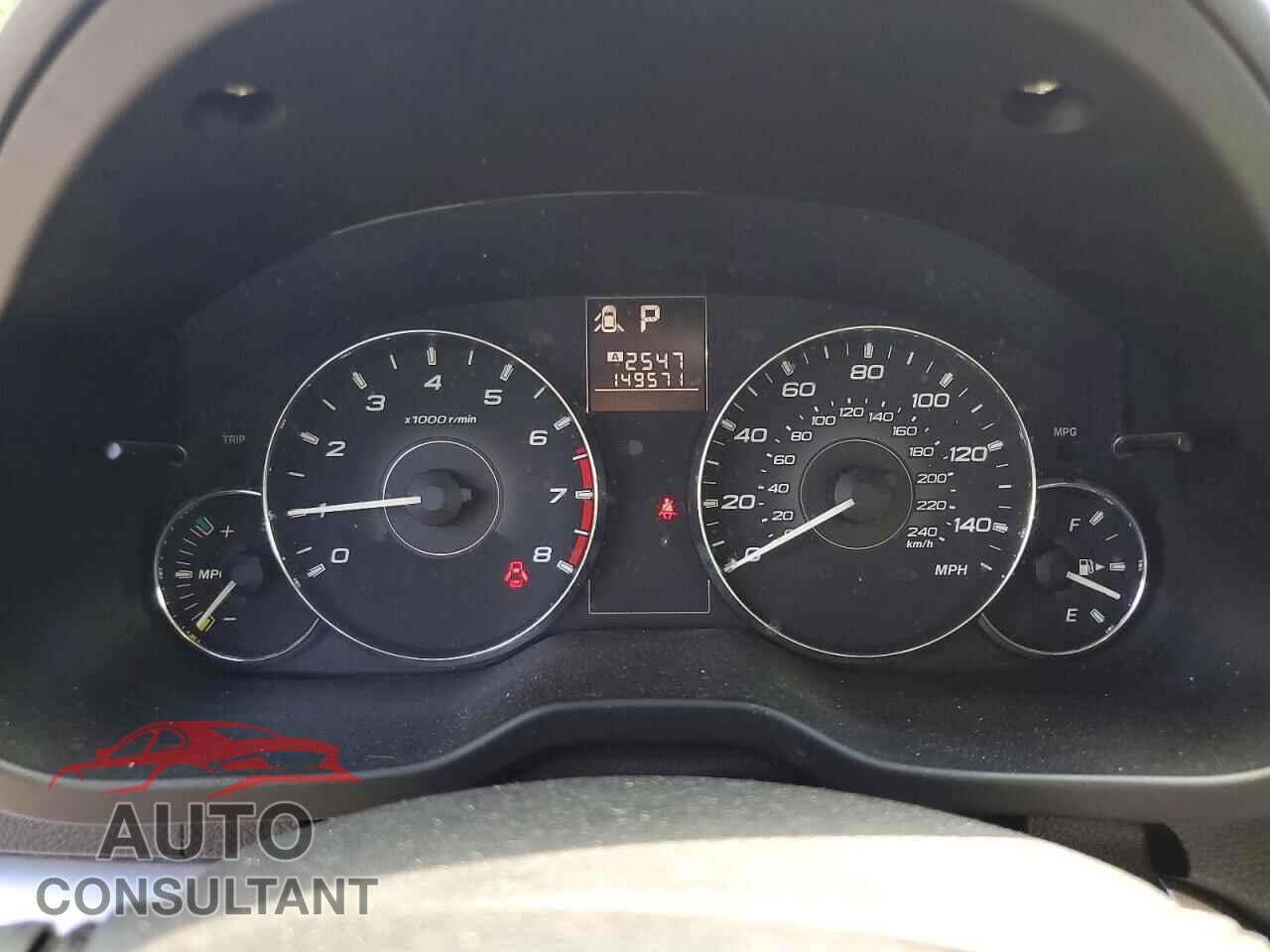 SUBARU OUTBACK 2011 - 4S4BRBGC4B3312328